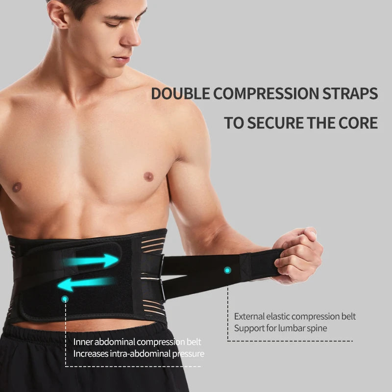 Ortopedski pojas za kičmu za pravilno držanje leđa sa 4 čelične ploče